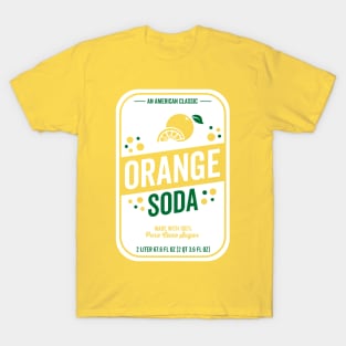 Halloween Couple Costume Orange Soda T-Shirt